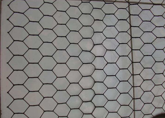 PVC des Huhn13mm 0.9mm beschichtete Hexagon-Metallmasche